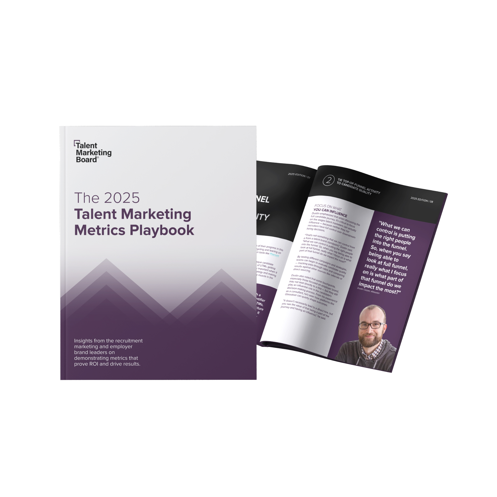 2025 Talent Marketing Metrics Playbook  - Landing page image - 400x400